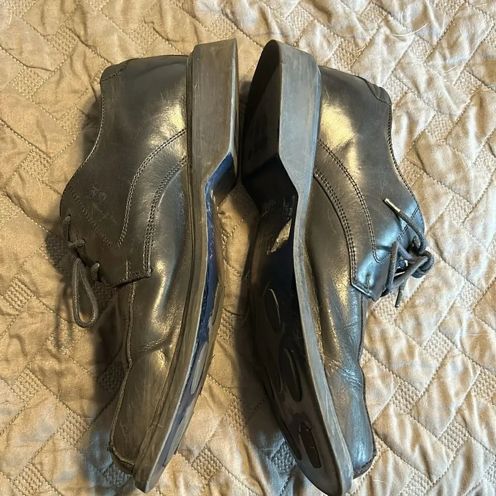 Kenneth Cole Reaction men’s black dress wedding Shoes size 9